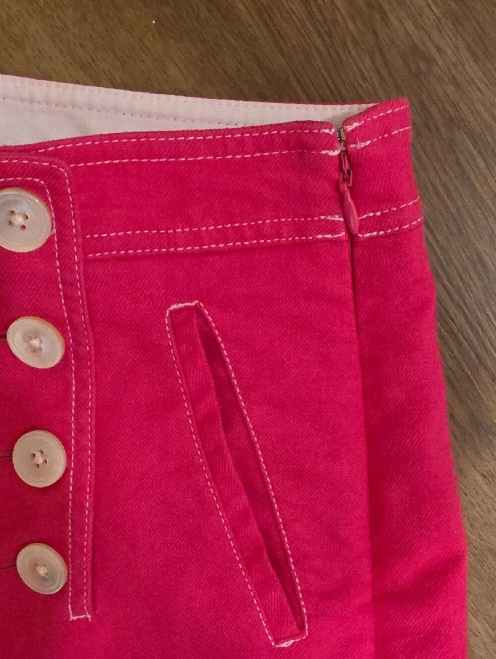 J. Crew vibrant pink